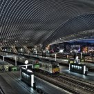 Gare de Guilemin by night
